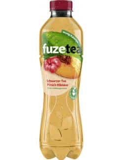 Fuze Tea Schwarzer Tee Pfirsich-Hibiskus (Einweg)