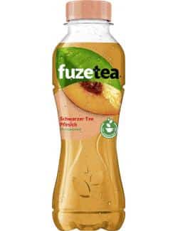 Fuze Tea Schwarzer Tee Pfirsich (Einweg)