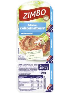 Zimbo Schinken Zwiebelmettwurst