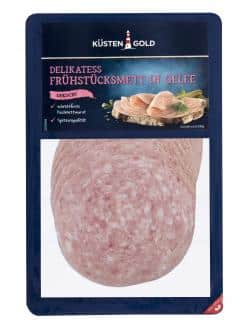 Küstengold Delikatess Frühstücksmett in Gelee gekocht