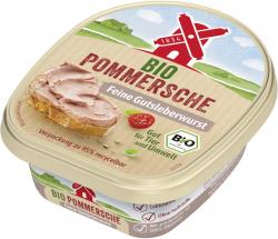 Rügenwalder Mühle BIO Pommersche feine Gutsleberwurst im Becher