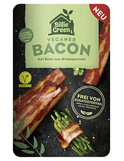 Billie Green veganer Bacon in Scheiben