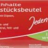 Jeden Tag Frühstücksbeutel