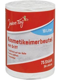 Jeden Tag Kosmetikeimerbeutel mit Griff 10 Liter