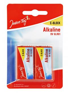 Jeden Tag Alkaline E-Block 9V 6LR61